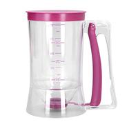 Aumotop Dispenser per Pancake, Maniglia a Grilletto Senza BPA, Dimensione del Cibo Controllabile, Scala Misurabile, Versatore per Strumenti di Cottura, Materiale PP