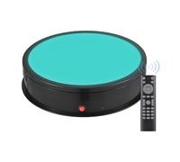 Aumotop Espositore Girevole Motorizzato Piattaforma Girevole Elettrica Efficiente a Basso Rumore Rotazione di 360° per Visualizzazione di Prodotti Spettacoli Video Dal Vivo con Telecomando, Capacità