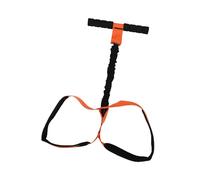 Aumotop Fascia per Resistenza a Pedali con Maniglie, Lunghezza 63 Cm | Materiale in lattice, attrezzatura per allenamento portatile, esercizio per tutto il corpo