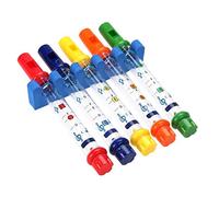 Aumotop Flauti Ad Acqua per Bambini Giocattolo da Bagno con Flauto Ad Acqua in Plastica Colorata per Fare Musica Durante il Bagnetto Bambini di età Superiore a 3 Anni (Colorato)