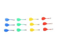 Aumotop Freccette con Punta Magnetica Materiale in Lega Robusta per Freccette per Adulti Gioco Target Bambini Rosso Verde Blu Giallo Sale Giochi Feste