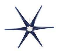 Aumotop Generatore Eolico da 800 W A Basse Vibrazioni Utilizzo Elevato Dell'energia Eolica per Terrazze Box/Cover Mobili/Appassionati di attività All'aperto (#6)