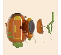 Aumotop Giocattolo con Rubinetto per Doccia Simpatico Giocattolo per il Bagnetto a Forma di Carota, con Spazzola Morbida, Fai il Bagno Al Tuo Bambino facilità, Adatto a Neonati e Bambini, 1 Pezzo