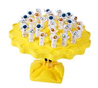 Aumotop Giocattolo Educativo Precoce per il Conteggio degli Alberi con Interazione Genitore-figlio, modalità di Gioco Multiple, Materiale Plastico (Grande Giallo)