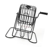 Aumotop Gioco del Bingo per Feste, Set da Vino Tradizionale, Gioco del Bingo, Palla Fortunata per Divertimento in Famiglia, Ferro + Plastica