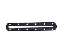 Aumotop Guida per Kayak Multifunzione Installazione Semplice Stabile e Sicuro per Portacanne da Pesca Portabicchieri Portapalette in Ambienti Marini Nylon Nero