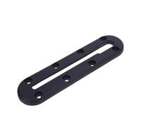 Aumotop Guida per Kayak Multifunzione Installazione Semplice Stabile e Sicuro per Portacanne da Pesca Portabicchieri Portapalette in Ambienti Marini Nylon Nero