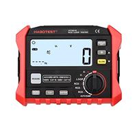 Aumotop HABOTEST HT5910 Tester per Interruttori di Dispersione del Misuratore di Resistenza Digitale per Elettricisti Tester LCD Multifunzione da 4,7 Pollici con Memorizzazione Dati e