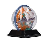 Aumotop Il Giocattolo Educativo Interattivo con Labirinto a Sfera 3D Migliora L'intelletto per le Riunioni di Famiglia dei Bambini (100 ostacoli)