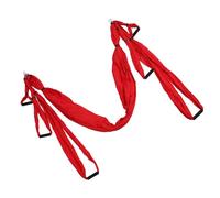 Aumotop Il Kit Altalena Yoga Aerea Migliora la flessibilità e L'oscillazione della Postura per Rafforzare i Muscoli centrali. Materiale in Cotone Poliestere (Rosso)