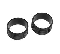 Aumotop in Silicone con Manico per Racchetta da Tennis dal Design Raffinato, Buon Assorbimento del Sudore per Gli Amanti dello Sport, 2 Pezzi/Set (#2)