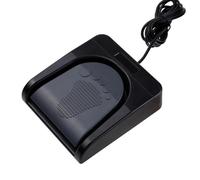 Aumotop Interruttore a Pedale Singolo USB Controllo del Gioco Durevole Grigio Giallo per Appassionati di Giochi, Comodo Sensore PC per Computer da Ufficio (#3)