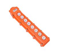 Aumotop Interruttore di Comando della Gru Livello di Protezione IP65 Interruttore a Pulsante 220 V/500 V per il Controllo del Paranco, Adatto per Gru e Paranchi Elettrici