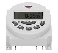 Aumotop Interruttore Timer LCD con Timer Elettronico per Microcomputer Temporizzazione Precisa Negli Apparecchi Elettrici, Ideale Light Box e Apparecchiature di Trasmissione