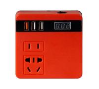 Aumotop Inverter per Batteria Al Litio da 120 W Inverter per Batteria Al Litio Multifunzionale Intelligente a Ricarica Rapida con Protezione di Sicurezza Piccoli Elettrodomestici (#3)