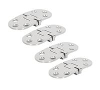 Aumotop Kit Cerniera per Porta in Acciaio Inossidabile Resistente Alla Corrosione, Cerniere per Lavorazione Fine da 4 Pezzi Portellone e Yacht di, Acciaio Inossidabile 316, Yacht Marini