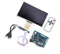 Aumotop Kit Modulo Display TFT LCD da 7 Pollici 1024 * 600 per 3/2, Supporto per la Rotazione delle Immagini, Alimentatore 12V L'uso in Auto