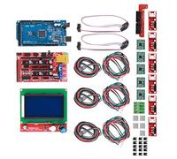Aumotop Kit Stampante 3D con Scheda RAMPS 1.4 | Include moduli multipli, materiale PCB durevole, pratico kit di accessori per Reprap