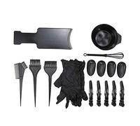 Aumotop Kit Tintura per Capelli di qualità Professionale Set Colorazione Capelli con Mantello e per Uso Domestico - Kit Tinta 18 Pezzi