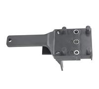 Aumotop Localizzatore di Punzoni Diritti Regolabile per Giunzioni Precise del Legno, Guida di Foratura Compatta per Punte da Trapano da 6mm 8mm10mm, Utensile Manuale Carpenteria (Grigio)