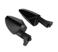 Aumotop Luce Indicatore di Moto, Lampada del Segnale di Direzione a LED Coppia, Plastica ABS, Prestazioni Stabili, Facile Installazione per 800 2011-2013 (Black fumoso)