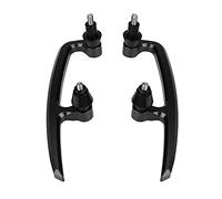 Aumotop Maniglia per Maniglia Posteriore per Moto Z650 17-18, Kit di Guide di Supporto Sicuro Passeggero Sedile Posteriore, Struttura in Alluminio CNC, Aggiornamento la Sicurezza Stradale (Nera)