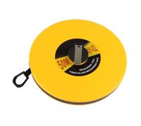 Aumotop Metro a Nastro Lungo in Fibra di Vetro per un Rinforzo Robusto Nelle Costruzioni Stradali Ed Elettriche, Alloggiamento in Acciaio Rivestito PVC per Geometri