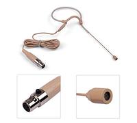 Aumotop Microfono a Condensatore con Gancio Singolo, Microfono Ad Alta Gamma Dinamica per Interviste, Riunioni Video, Discorsi, Spina da 3,5 Mm, Bianco (Aumotoppzficvdo17-D5930-2)