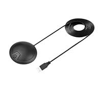 Aumotop Microfono Omnidirezionale USB da Tavolo Compatto e Leggero per Videoconferenze con Computer Insegnamento Online Metallo e Plastica Gamma di Rilevamento del Suono a 360° per Conferenze Multi