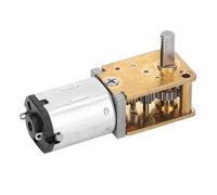 Aumotop Motoriduttore a Vite Senza Fine, Mini Motoriduttore Micro, Vernice Ad Alta densità a 3 Strati, Forte Potenza in Uscita, per Serrature Elettroniche, Smart Car, Robot, Fotocamere (CC 6 V 70