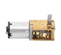 Aumotop Motoriduttore a Vite Senza Fine, Mini Motoriduttore Micro, Vernice Ad Alta densità a 3 Strati, Forte Potenza in Uscita, per Serrature Elettroniche, Smart Car, Robot, Fotocamere (CC 3 V 16