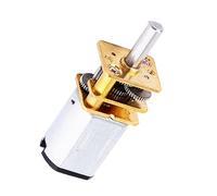 Aumotop Motoriduttore CC Ad Alta Precisione in Metallo Resistente Agli Urti per Appassionati e Ingegneri di Robotica