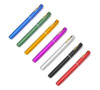 Aumotop Mulinello da Pesca Pieghevole Tascabile Compatto Combo Mini Penna Kit Canna da Pesca Telescopica Leggera Mulinello Kit per Pescatori in Movimento Lega di Alluminio e Fibra di Acciaio (1M)