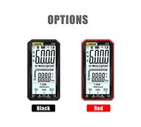 Aumotop Multimetro Digitale Multimetro True-RMS Ultraportatile per Elettronica Automotive HVAC Tech, Copertura in Silicone Antiurto, per Addetti Alla Manutenzione, Materiale ABS (#1)