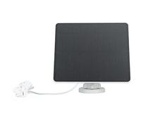 Aumotop Pannello Solare, Pannello Solare per Telecamera per Esterni da 5 W Telecamera di Sicurezza Compatibile con Sorveglianza Alimentata a Batteria Ricaricabile