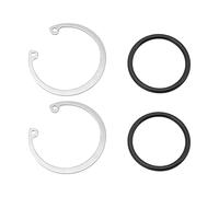 Aumotop Parti Durevoli di Ricambio per O-ring con Clamp/Holder BOV C per Adattatore Flangiato Valvola di Scarico HKS Appassionati Auto con Prestazioni Migliori