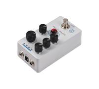 Aumotop Pedale Effetti per Chitarra Super Delay con Ritardo del Nastro in Stile Analogico per Chitarristi Elettrici | Miscela/Tempo/Velocità/Ripeti/Manopola a 4 modalità | True Bypass, Robusta Lega