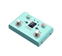 Aumotop Pedale Effetto Lost Tempo con Accordatore Ad Alta Precisione, Looper e Drum Machine Compatti 2 in 1, Ideale per Chitarristi e Batteristi, Costruzione in Lega di Zinco (Senza regolazione