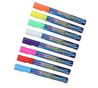 Aumotop Penne Colorate per Apicoltore da 8 Pezzi per Comodi Strumenti Marcare L'ape Regina in Plastica con tonalità Assortite