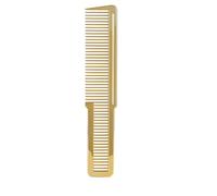Aumotop Pettine per Capelli Professionale per uno Styling e un Taglio Senza Sforzo a Casa o in Viaggio, Impugnatura Ergonomica Antiscivolo, Oro, 20,5x4 Cm (Oro)