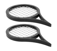Aumotop Pettine per Torcere i Capelli 2 Pezzi per Arricciare Facilmente Acconciature Ricci Compatto e Adatto Ai Viaggi (Nera)