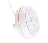 Aumotop Piccola Lavatrice, 50 Secondi Avanti Indietro Alimentata Tramite USB Spegnimento Automatico Lavatrice a Turbina 27W per Dormitorio di Appartamenti Domestici