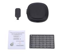 Aumotop Piccola Targhetta Trovachiavi Wireless con Allarme Sonoro da 70-90 Decibel per Viaggiatori, Batteria CR2032 Inclusa