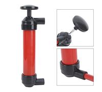 Aumotop Pompa Manuale a Sifone per Auto Pompa Portatile per Estrattore D'olio Facile Ad Aria Manuale Carburante Rosso + Nero.