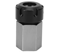 Aumotop Portautensili per Tornio CNC Ad Alta Resistenza con Pinza Esagonale ER per un Funzionamento Rapido e Conveniente, Adatto la Folla, Realizzato in Acciaio Al Carbonio Argento (ER25)