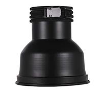 Aumotop Riflettore Zoom da 19,5 Cm per Flash, Paralume in Lega di Alluminio, Lunga Durata, Essenziale per lo Studio Fotografico