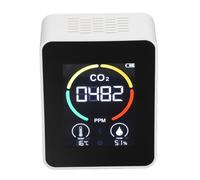 Aumotop Rilevatore di CO2 a Semiconduttore Misuratore di Ventilazione Inquinamento Rilevamento Rapido per Cavo Dati USB per Giardino Domestico ZN MT03 (#2)