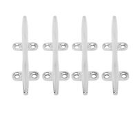 Aumotop Robuste Bitte in Acciaio Inossidabile per Yacht Marini, Eleganti Set di Bitte per Ormeggio Barche, 4 Corda Barche Yacht Gonfiabili (6 Pollici)