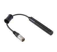 Aumotop Robusto Microfono Stereo a Condensatore in Metallo per Videocamere, Voce Facile da Captare, Antivento e Supporto in Gomma Inclusi, Perfetto per le Interviste