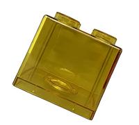 Aumotop Salvadanaio Trasparente Salvadanaio Dal Design Trasparente, Rettangolare, per Monete, Giocattolo Educativo e Divertente, 100 G (D. S. S. Sezione/A )